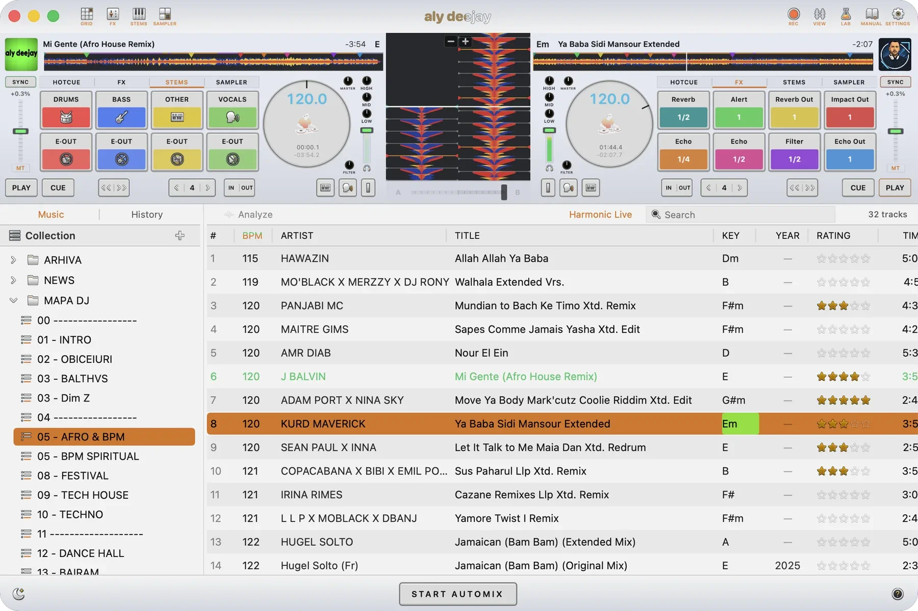 AlyDeejay light appearance on Mac