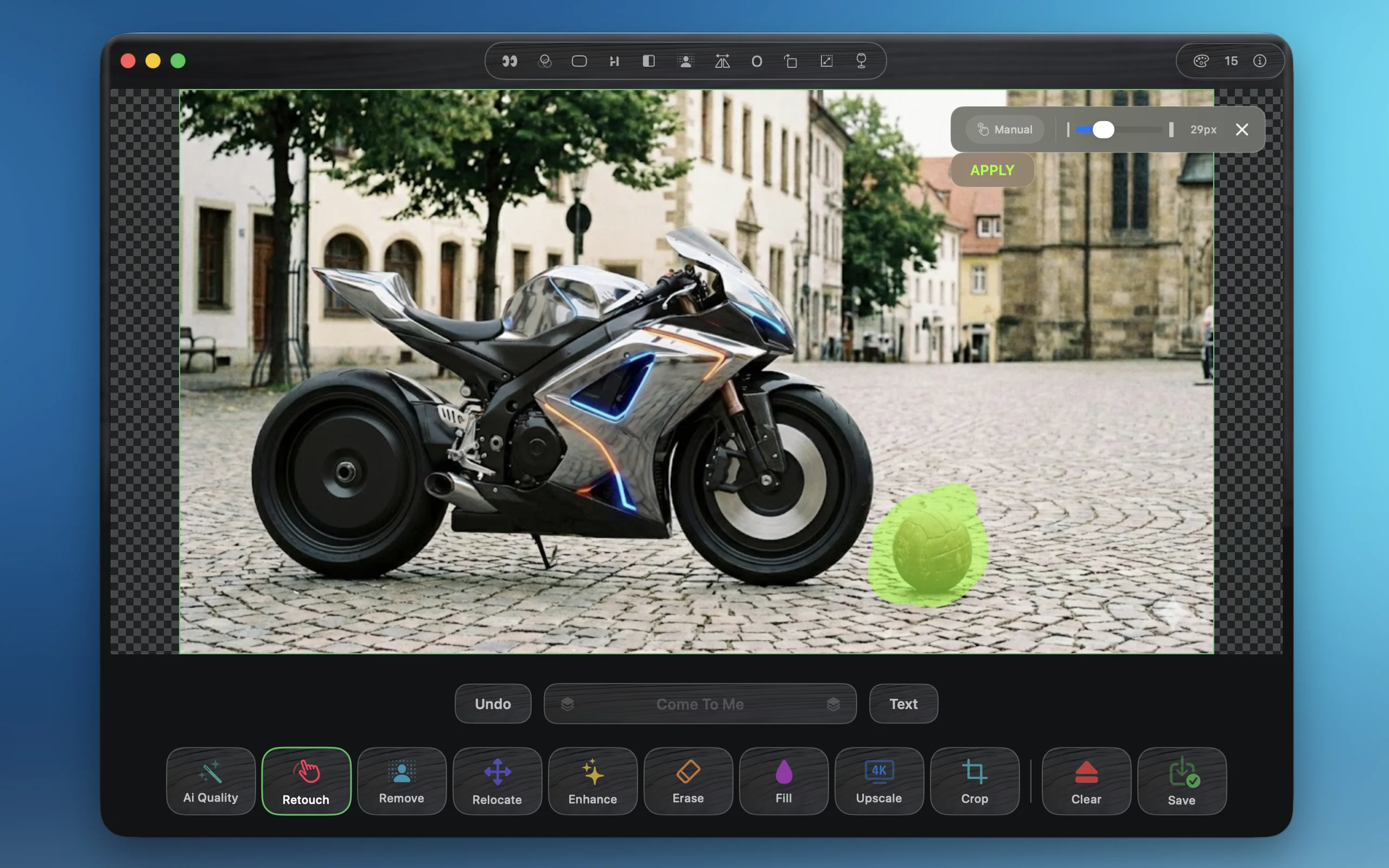 Klumbo editor interface