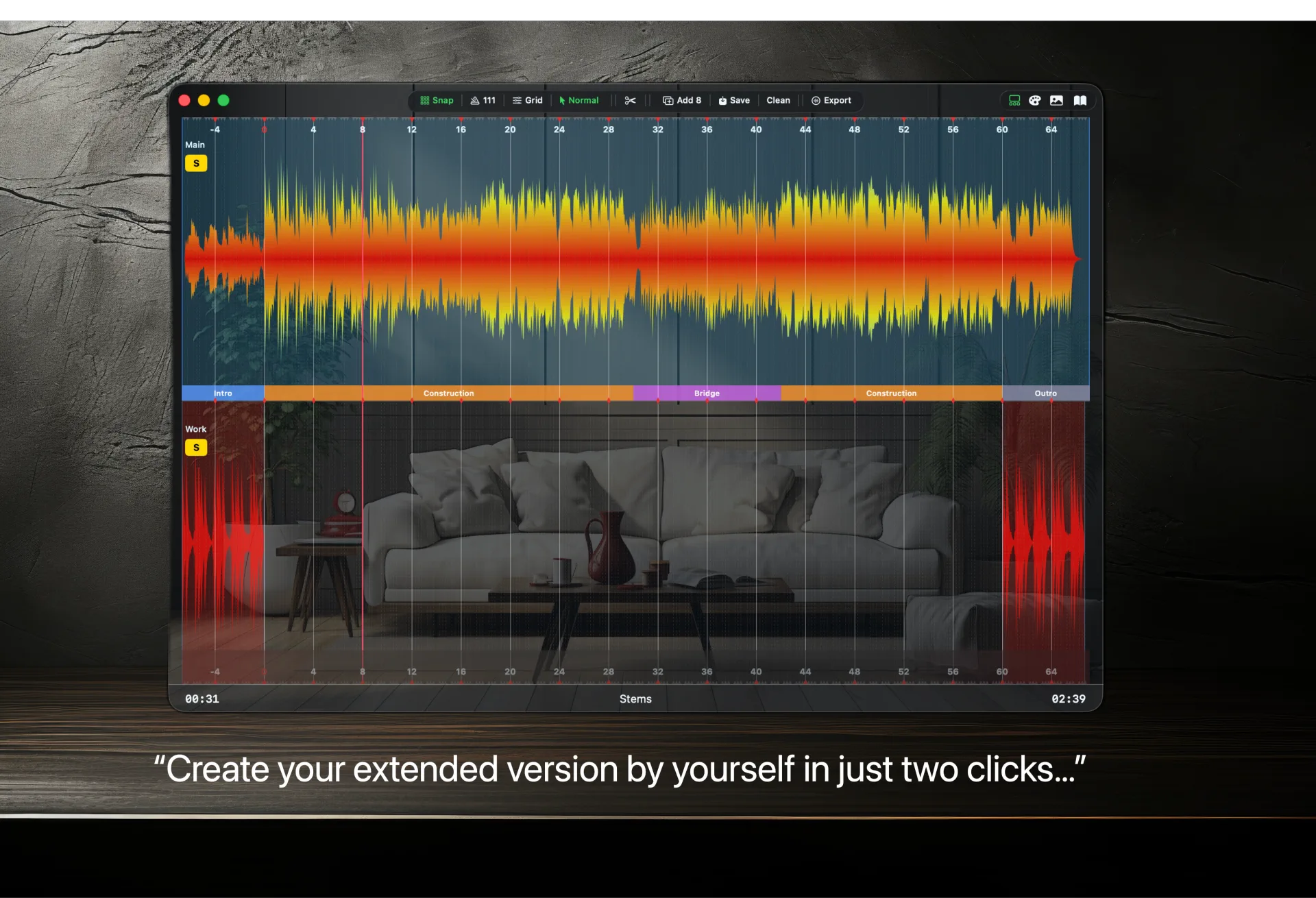 MusicEdit Stem Extraction