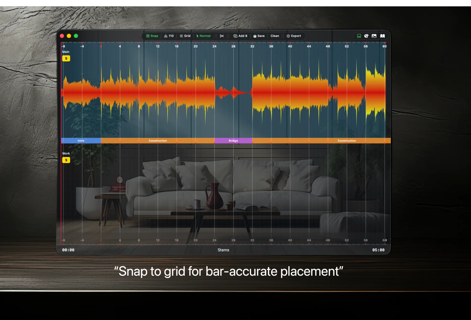 MusicEdit Structure Analysis